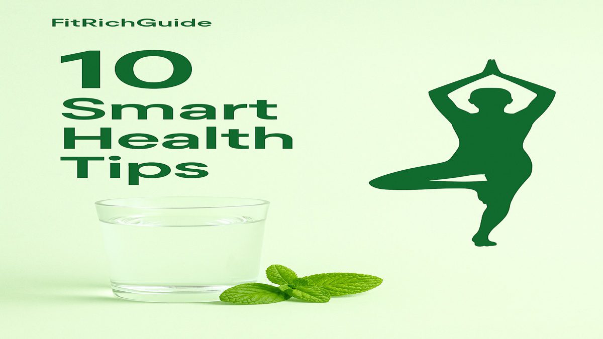 smart health tips: बेहतर स्वास्थ्य के लिए 10 Proven स्मार्ट तरीके – अपनी लाइफ़स्टाइल बदलें